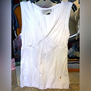 Saint Laurent women’s V-neck sport tank